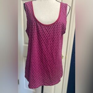 Banana Republic Pink Sleeveless Tank Top